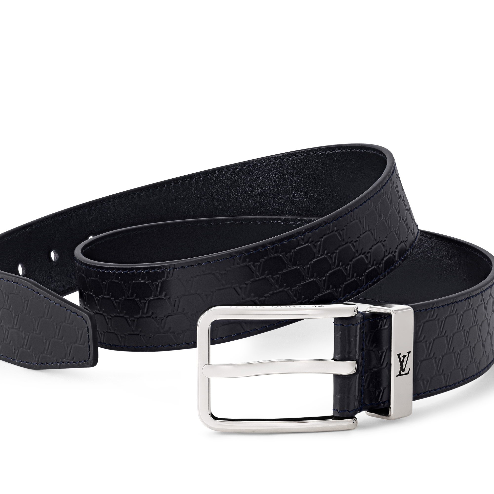 Pont Neuf 35MM Belt - Luxury Black | LOUIS VUITTON